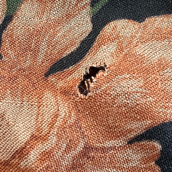 Vintage Ramsey of Dublin floral wool floral a-line maxi skirt - Picture 3 of 10